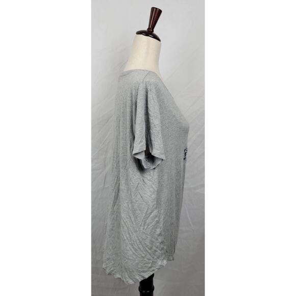 Maurices Rayon Women's XL Gray Blouse - Picture 4 of 7